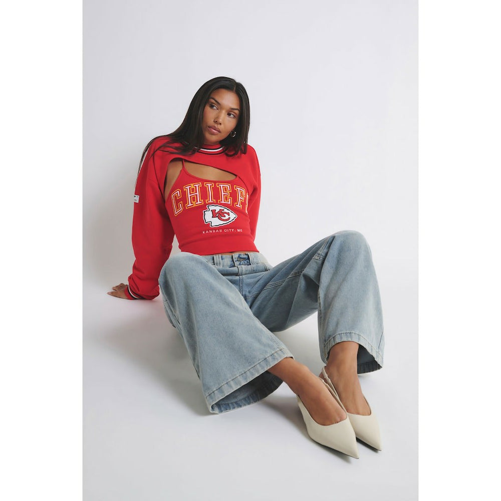 Kansas City Chiefs  Off Season Women's Fleece Shrug Cami