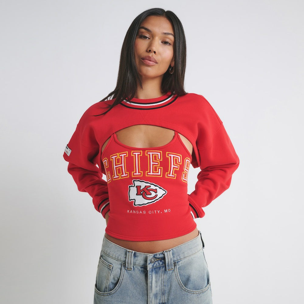 Kansas City Chiefs  Off Season Women's Fleece Shrug Cami