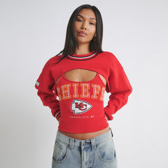 Kansas City Chiefs  Off Season Women's Fleece Shrug Cami