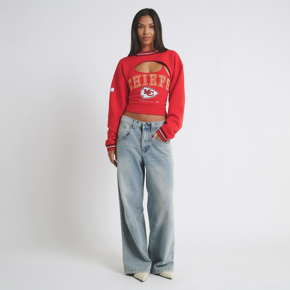 Kansas City Chiefs  Off Season Women's Fleece Shrug Cami
