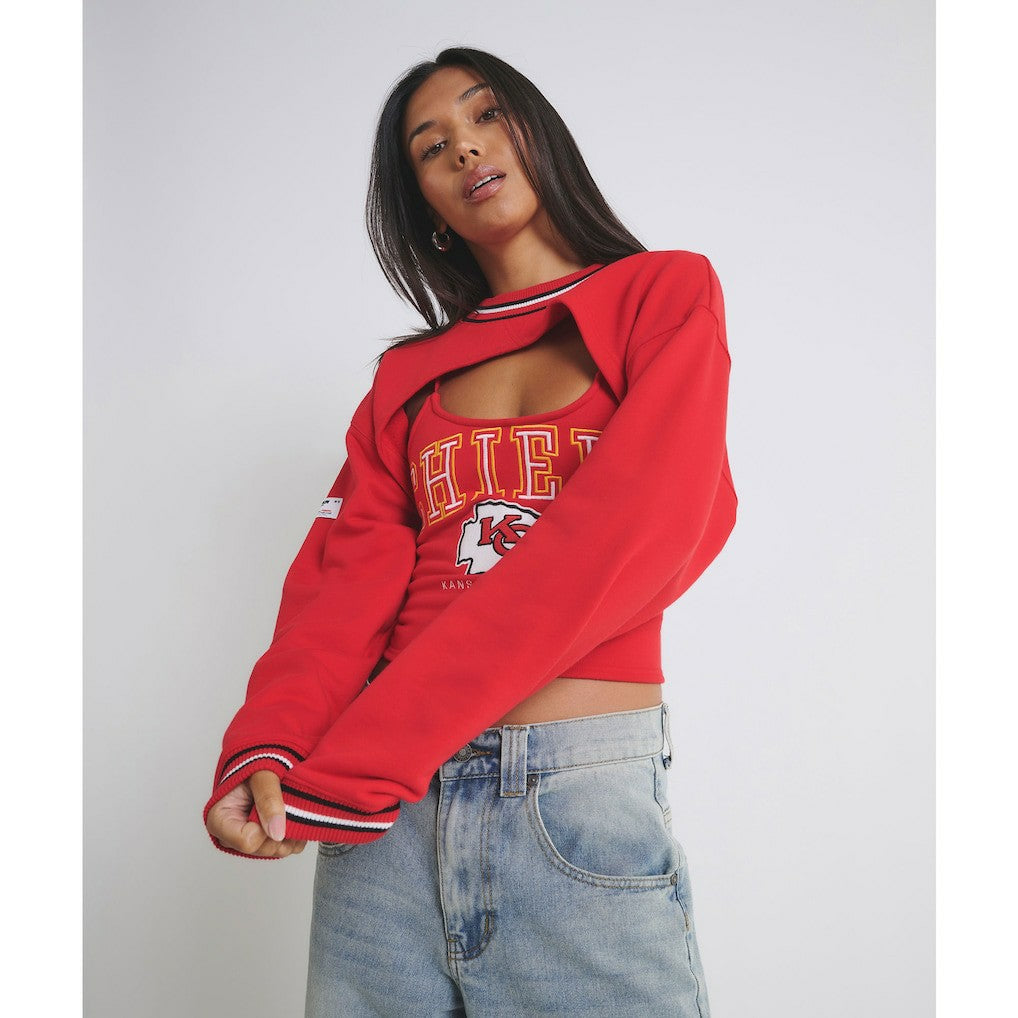 Kansas City Chiefs  Off Season Women's Fleece Shrug Cami