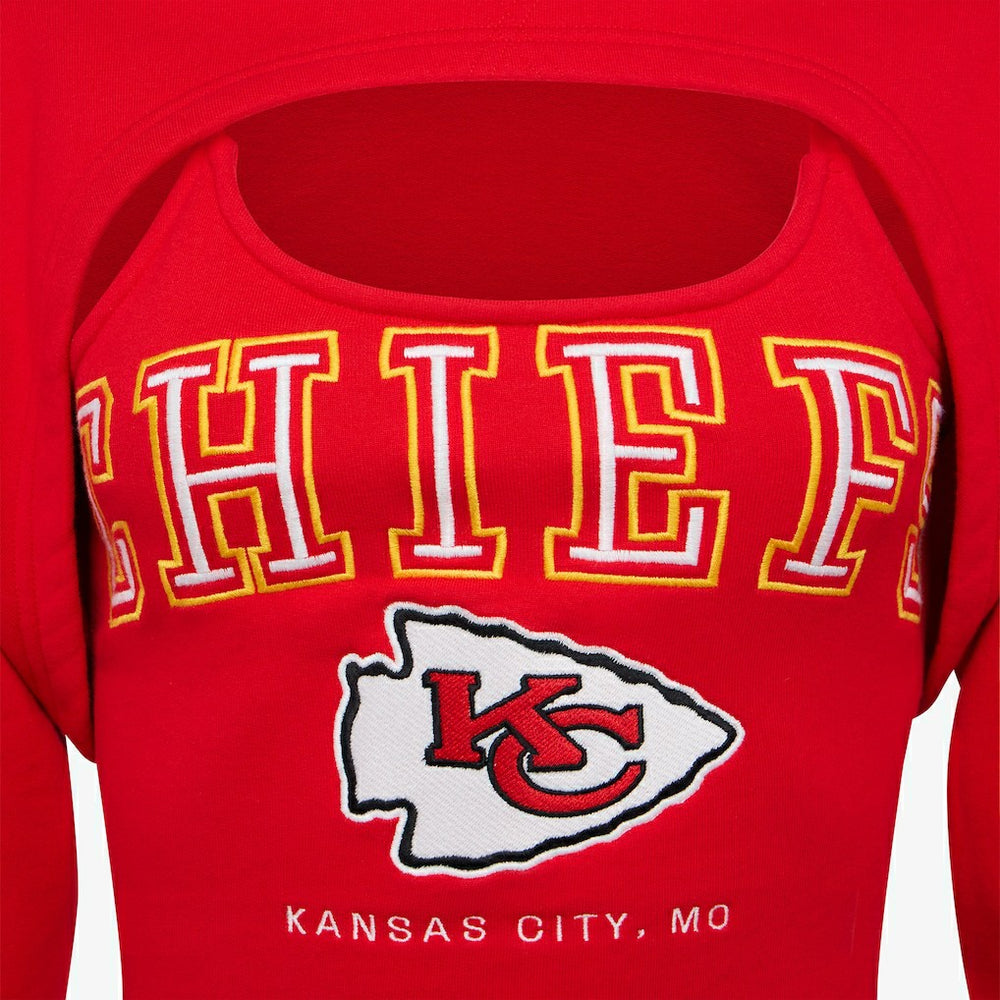 Kansas City Chiefs  Off Season Women's Fleece Shrug Cami