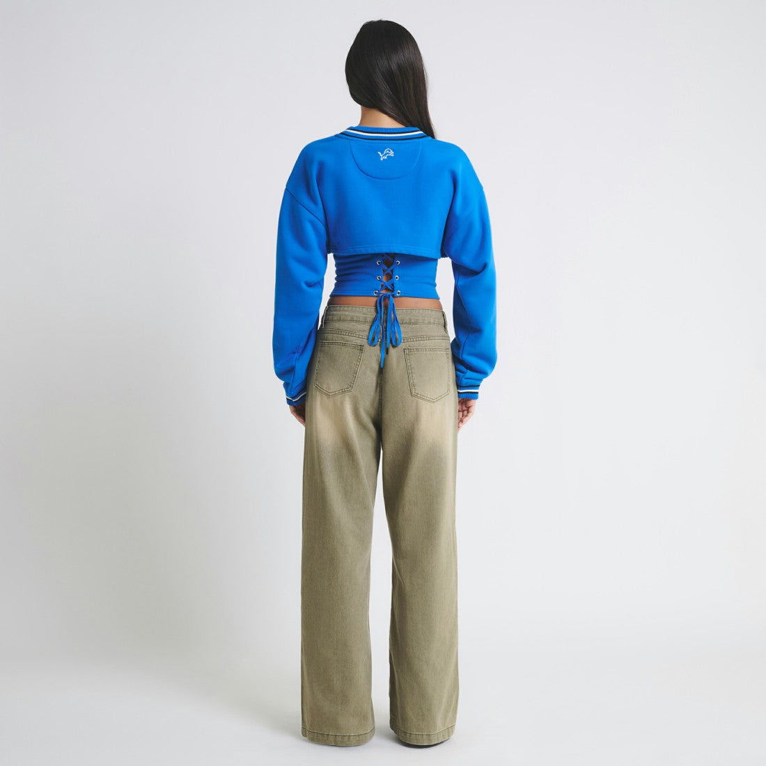 Detroit Lions  Off Season Women's Fleece Shrug Cami
