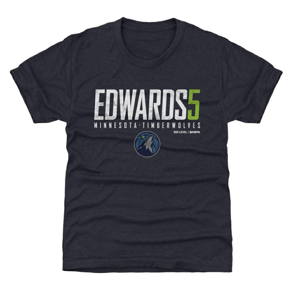 Anthony Edwards Minnesota Timberwolves 500 Level Youth Elite T-Shirt Online