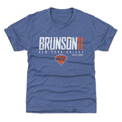 Jalen Brunson New York Knicks 500 Level Youth Elite T-Shirt On Sale