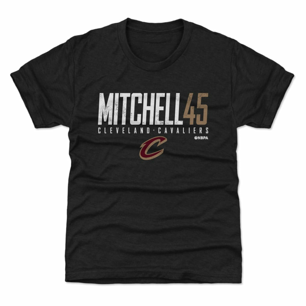 Donovan Mitchell Cleveland Cavaliers 500 Level Youth Elite T-Shirt sale Online