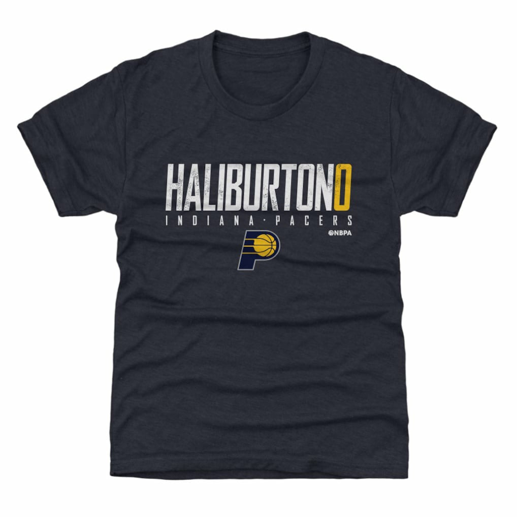 Tyrese Haliburton Indiana Pacers 500 Level Youth Elite T-Shirt Discount