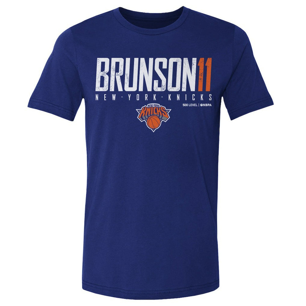 Jalen Brunson New York Knicks 500 Level Elite T-Shirt Discount
