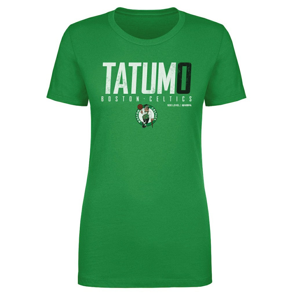 Jayson Tatum Boston Celtics 500 Level Women's Elite T-Shirt For Sale