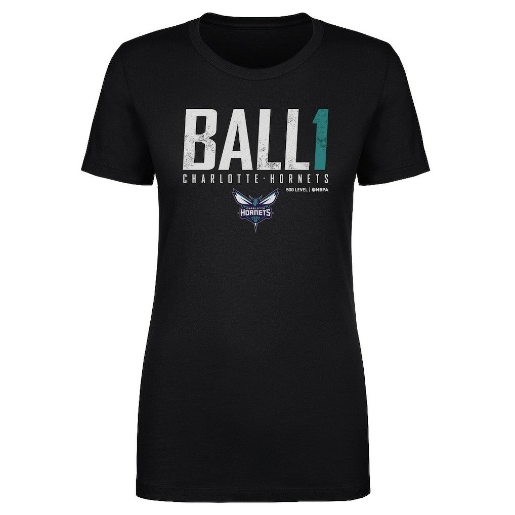 LaMelo Ball Charlotte Hornets 500 Level Women's Elite T-Shirt For Sale