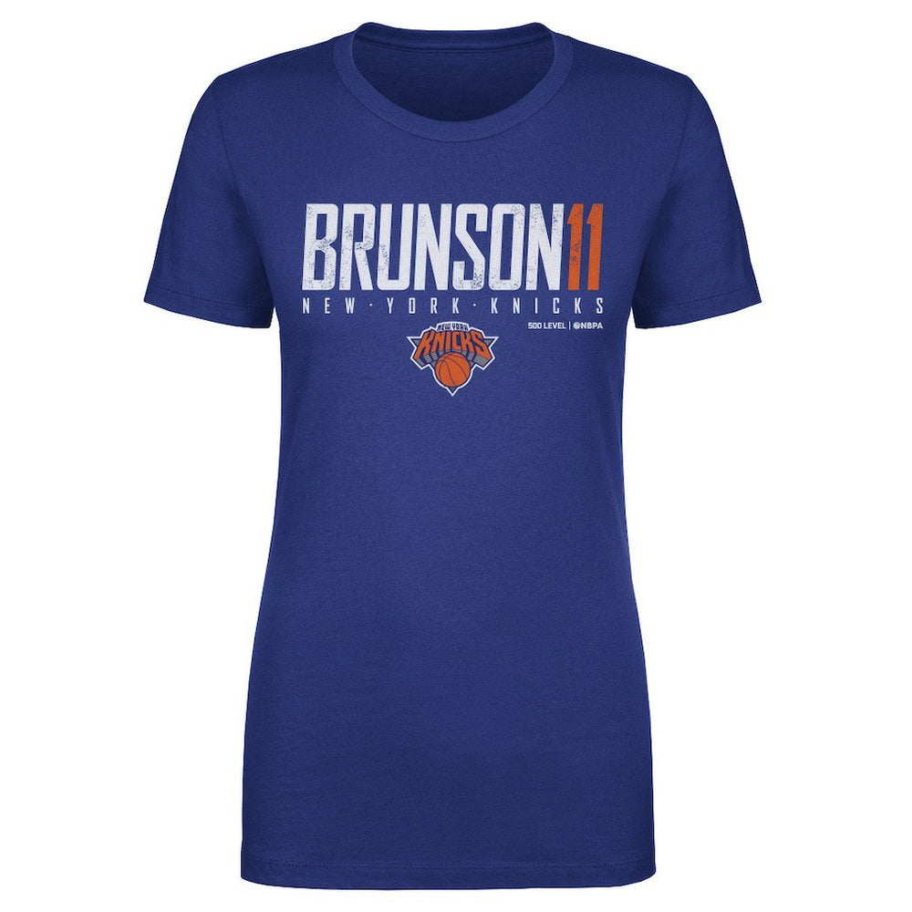 Jalen Brunson New York Knicks 500 Level Women's Elite T-Shirt Online