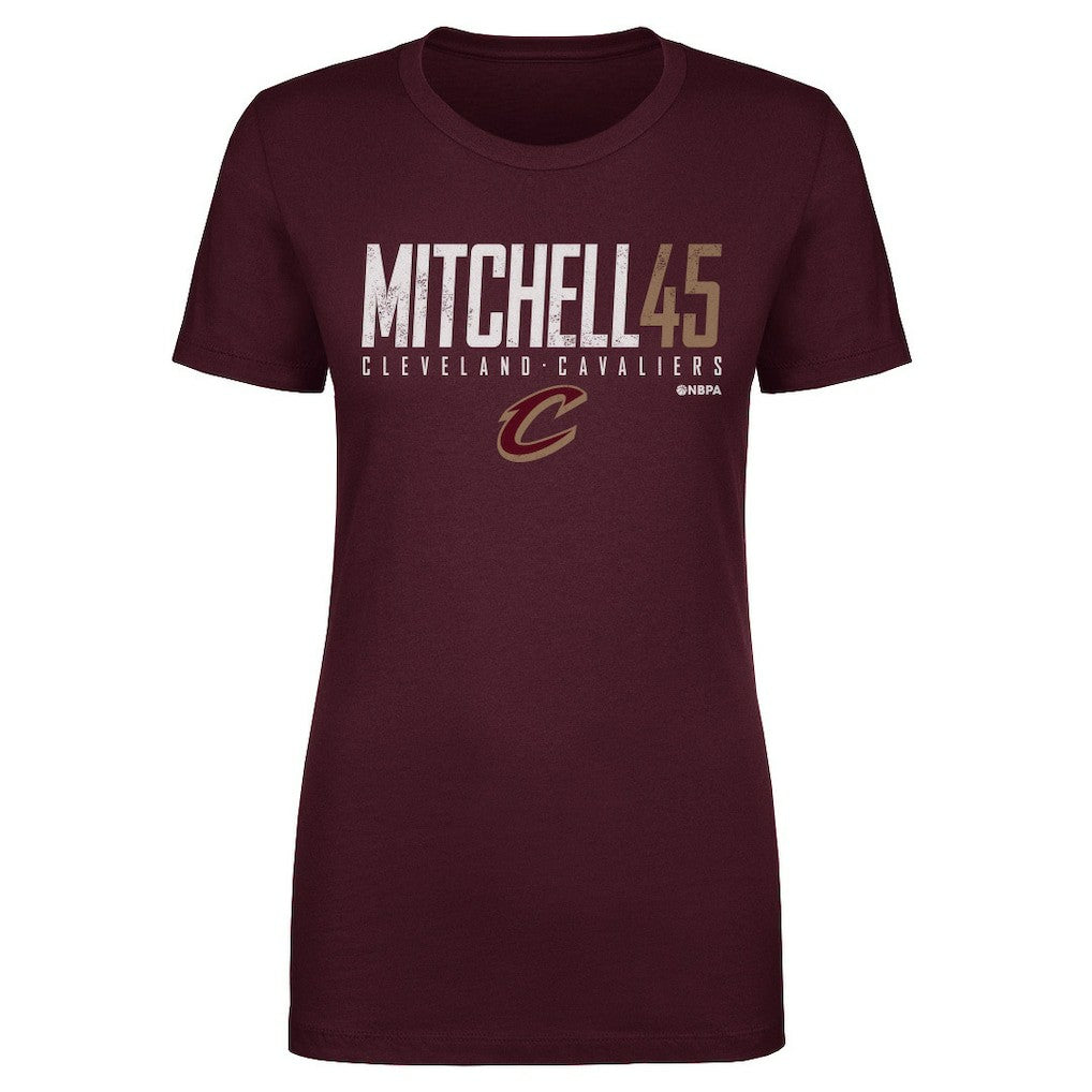 Donovan Mitchell Cleveland Cavaliers 500 Level Women's Elite T-Shirt sale Discount
