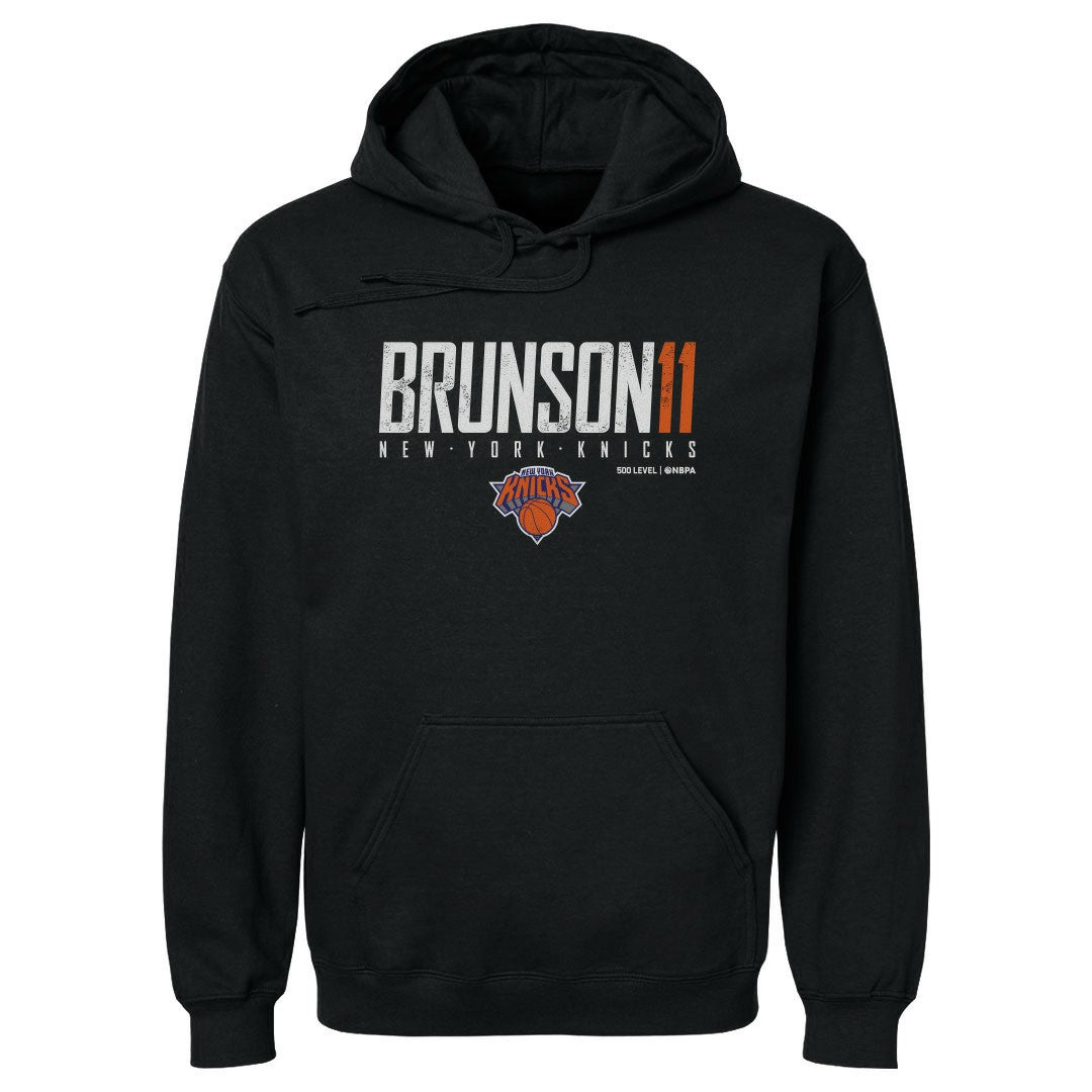 Jalen Brunson New York Knicks 500 Level Elite Pullover Hoodie Online