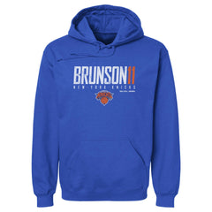 Jalen Brunson New York Knicks 500 Level Elite Pullover Hoodie On Sale