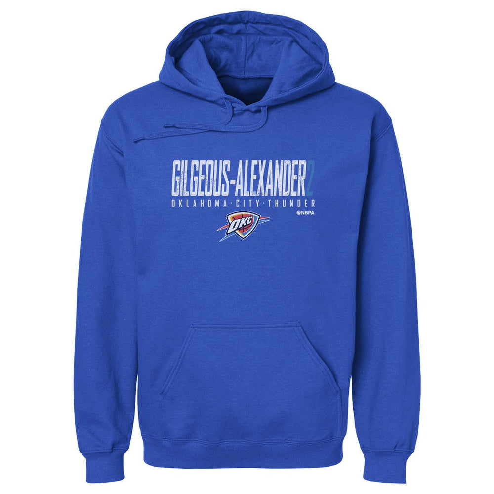 Shai Gilgeous-Alexander Oklahoma City Thunder 500 Level Elite Pullover Hoodie For Sale