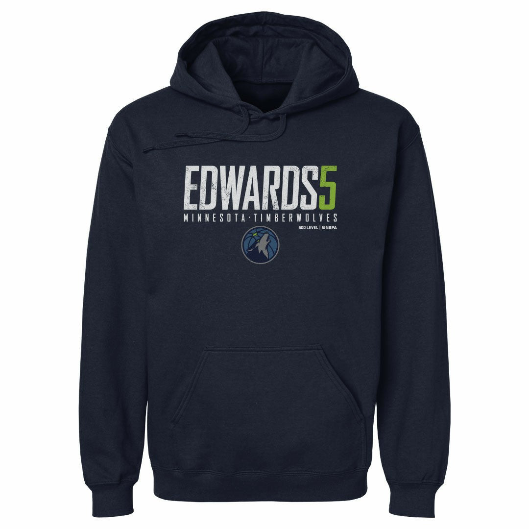 Anthony Edwards Minnesota Timberwolves 500 Level Elite Pullover Hoodie For Sale