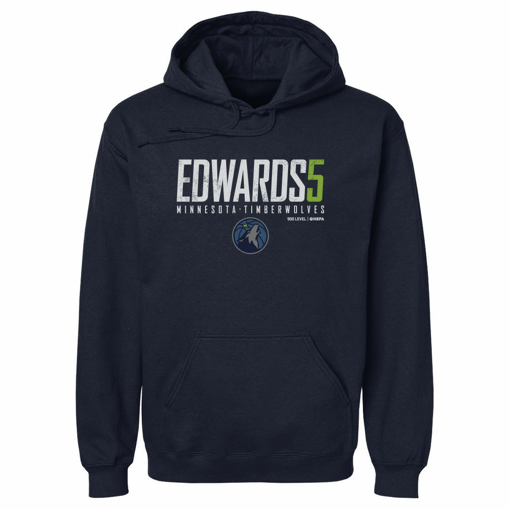 Anthony Edwards Minnesota Timberwolves 500 Level Elite Pullover Hoodie For Sale