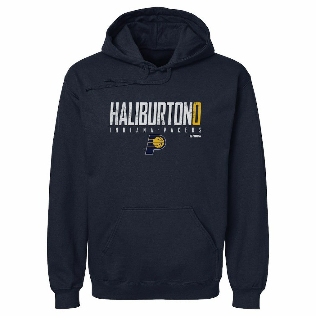 Tyrese Haliburton Indiana Pacers 500 Level Elite Pullover Hoodie Outlet