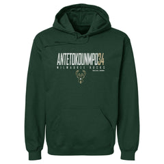 Giannis Antetokounmpo Milwaukee Bucks 500 Level Elite Pullover Hoodie On Sale