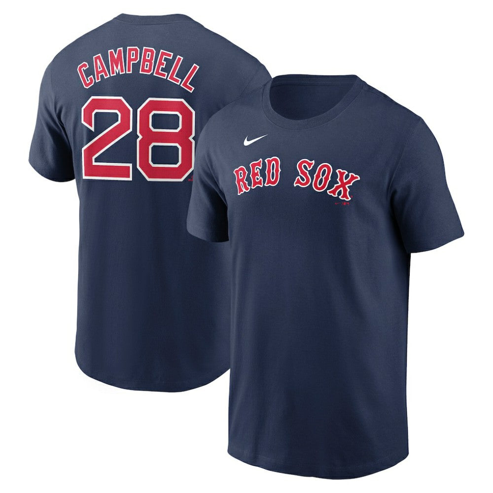Kristian Campbell Boston Red Sox Nike Fuse Name & Number T-Shirt | MLB Near me