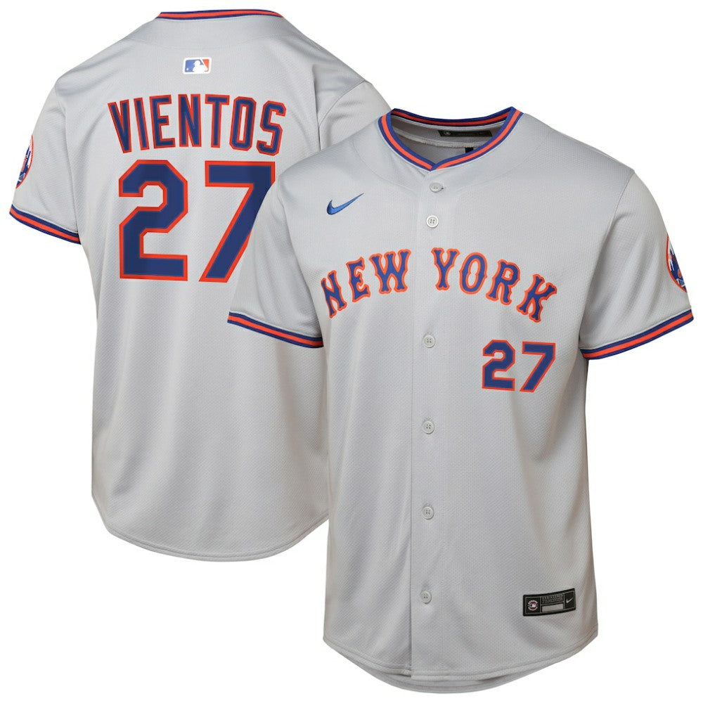 Mark Vientos New York Mets Nike Youth Road Limited Jersey – Gray | MLB Shop