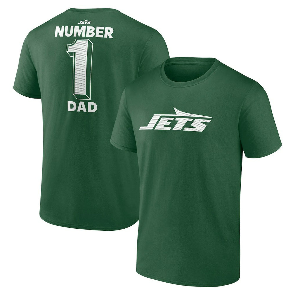 New York Jets  #1 Dad Jersey T-Shirt