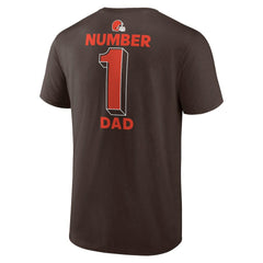 Cleveland Browns  #1 Dad Jersey T-Shirt