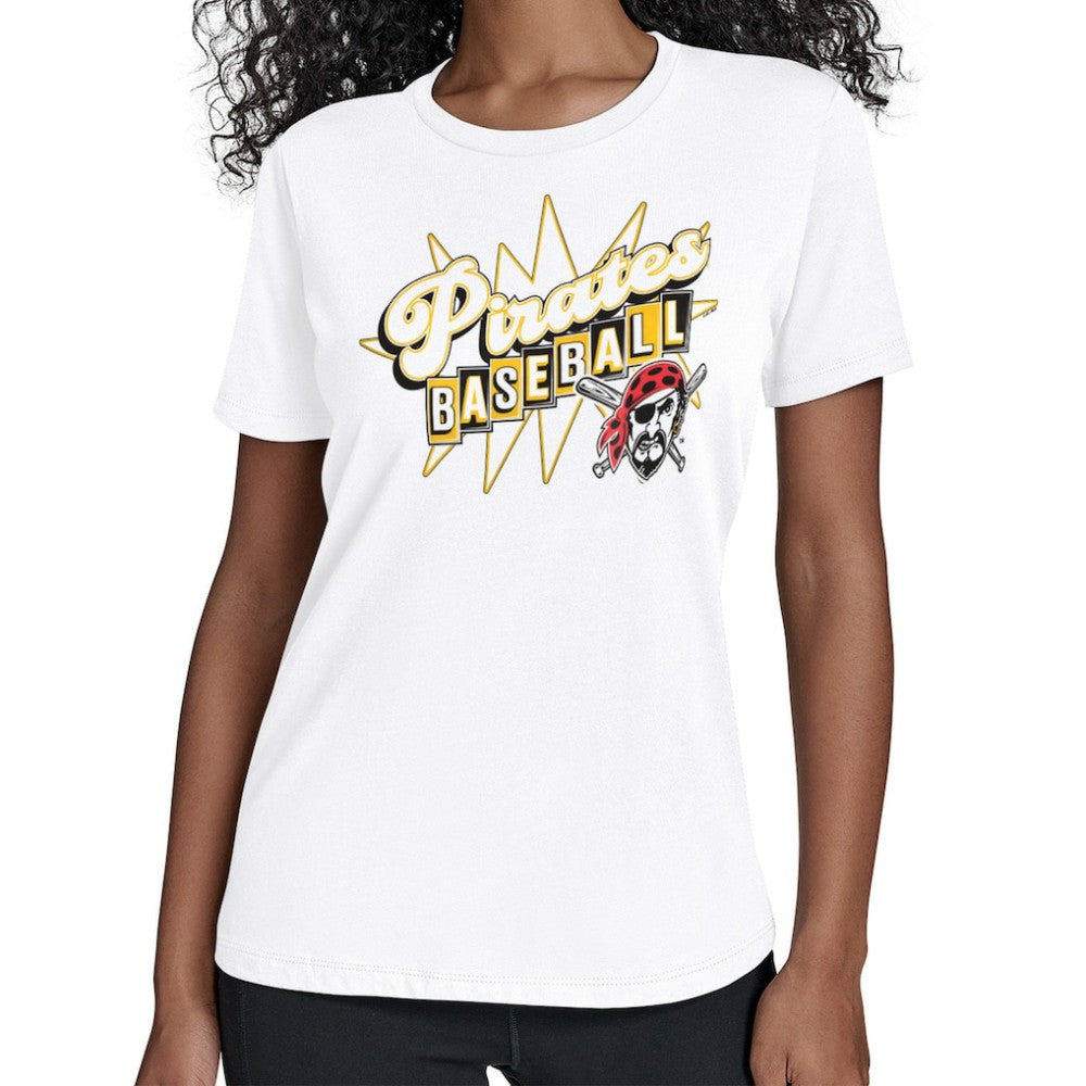 Pittsburgh Pirates Starter Women's Drive-In T-Shirt | MLB Shop