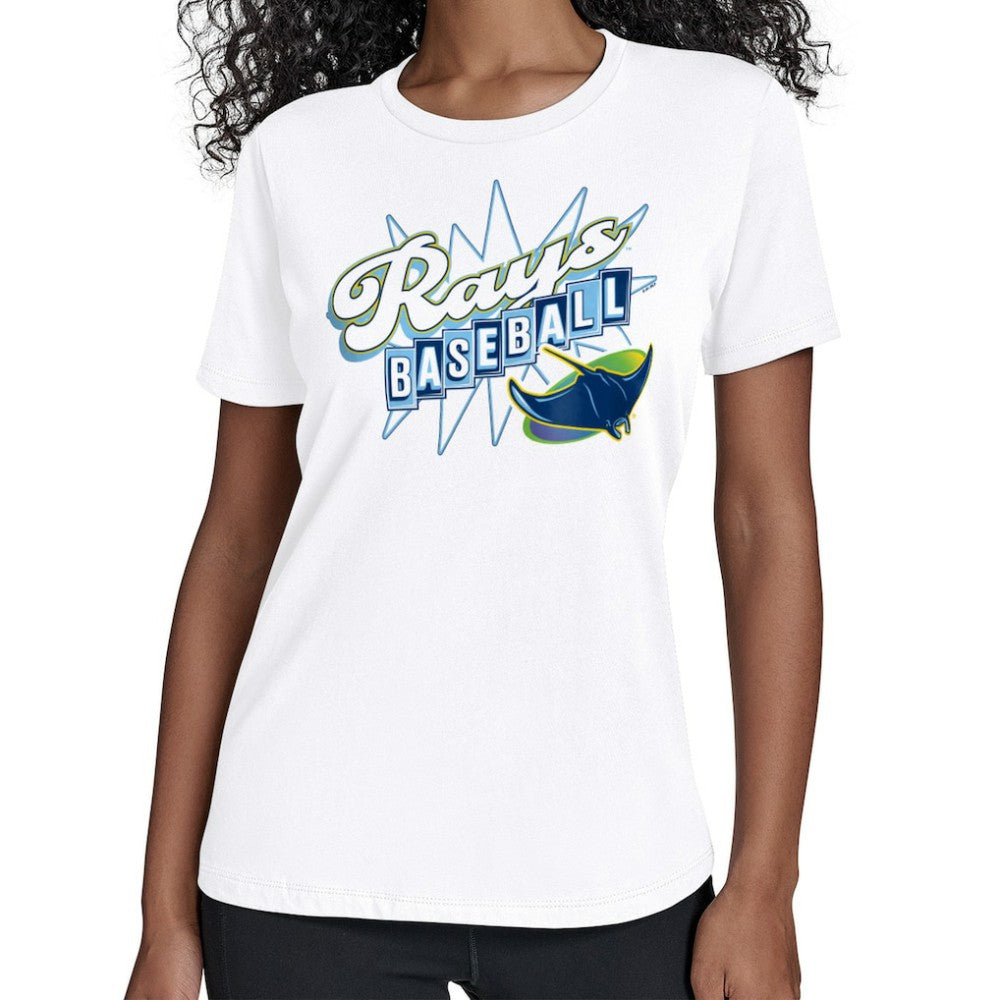 Tampa Bay Rays Starter Women's Drive-In T-Shirt | MLB For sale