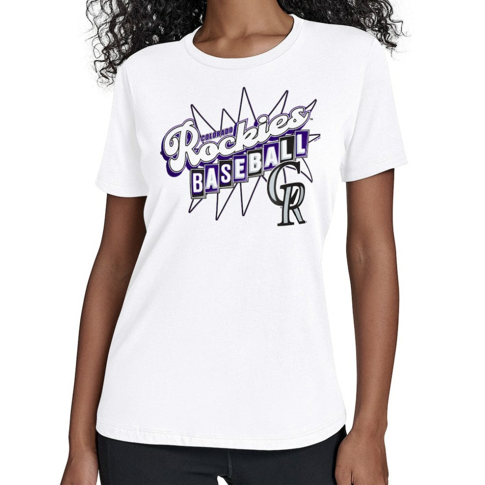 Colorado Rockies Starter Women's Drive-In T-Shirt | MLB Online
