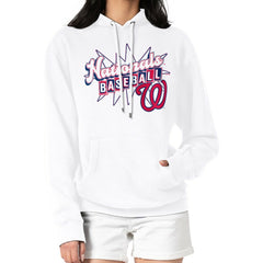Washington Nationals Starter Women's Drive-In Pullover Hoodie | MLB For sale