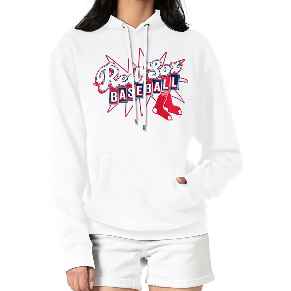 Boston Red Sox Starter Women's Drive-In Pullover Hoodie | MLB Near me
