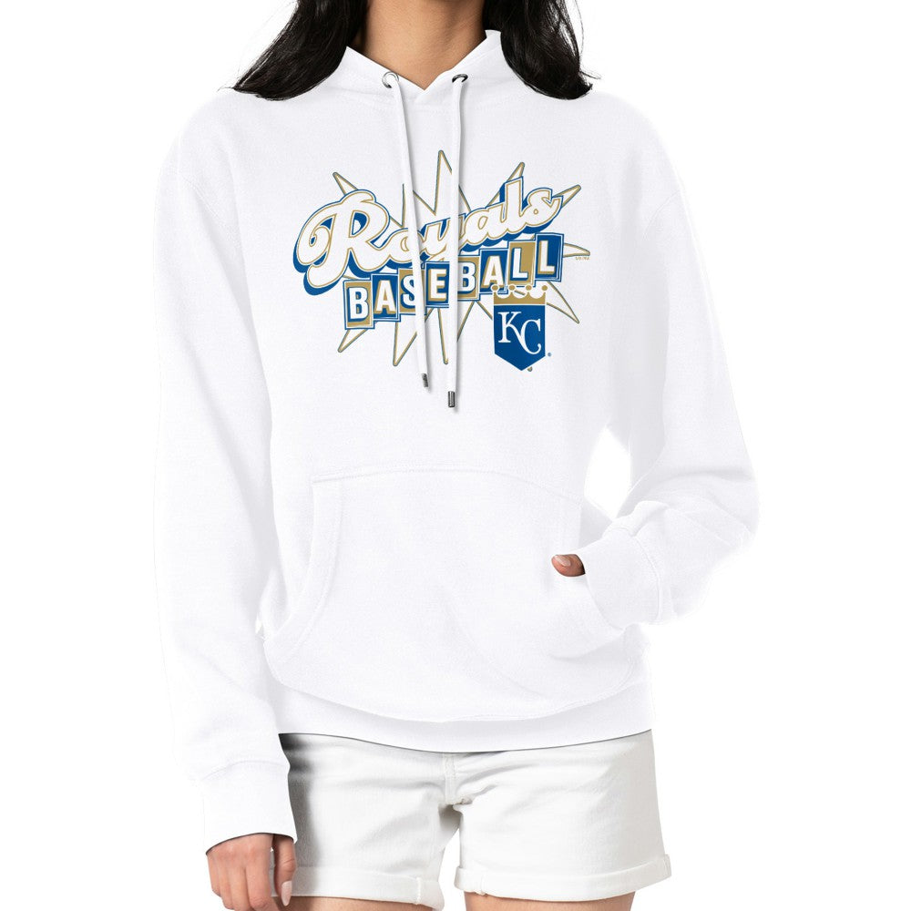 Kansas City Royals Starter Women's Drive-In Pullover Hoodie | MLB On Sale