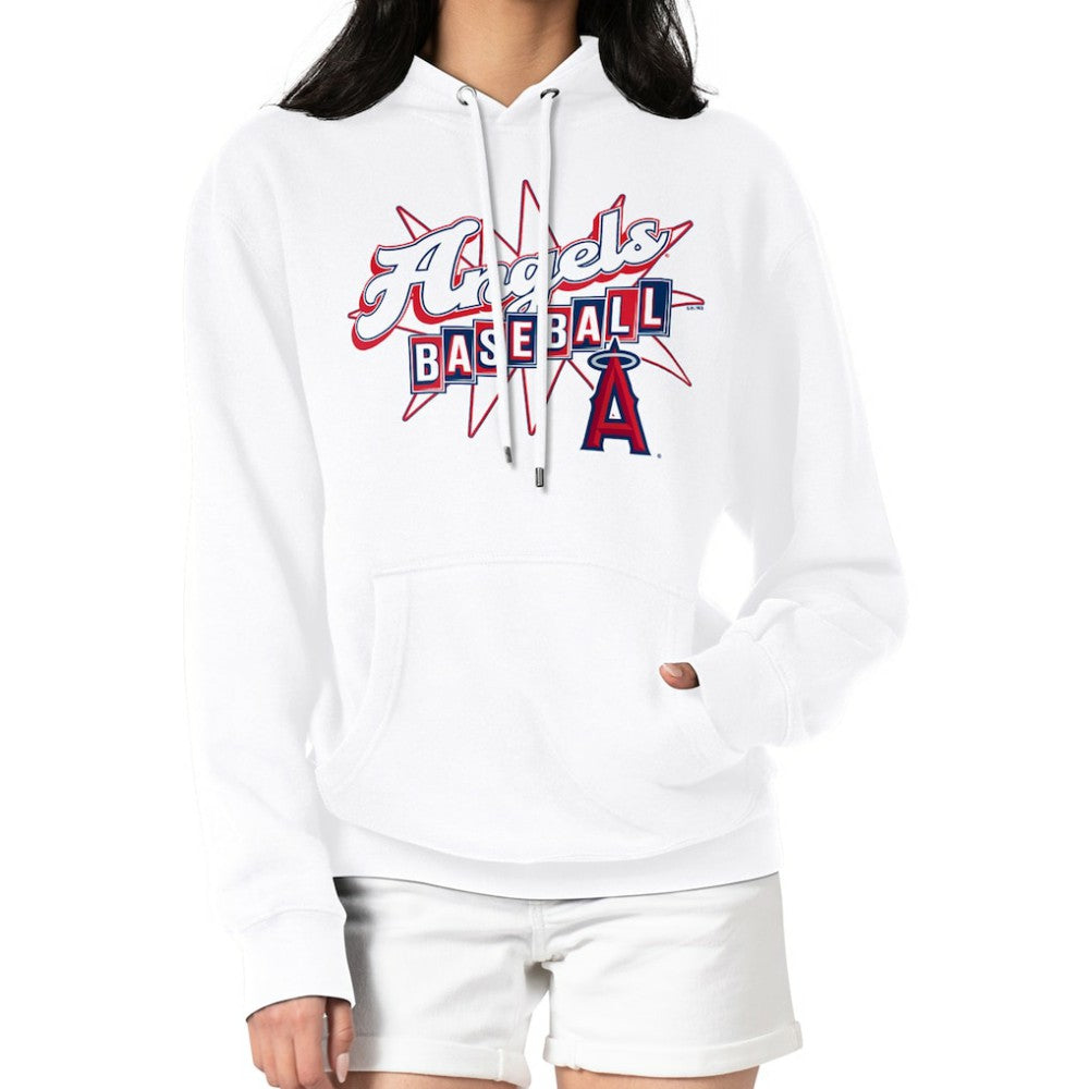 Los Angeles Angels Starter Women's Drive-In Pullover Hoodie | MLB US