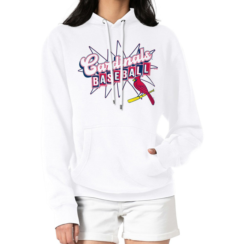 St. Louis Cardinals Starter Women's Drive-In Pullover Hoodie | MLB Outlet