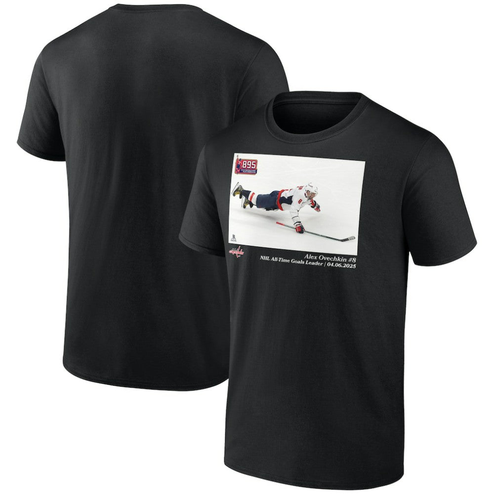 Alexander Ovechkin Washington Capitals NHL All-Time Goals Leader T-Shirt Outlet