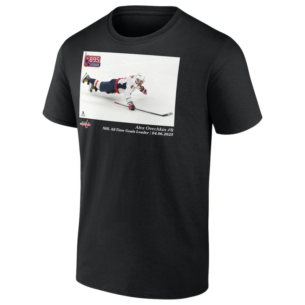 Alexander Ovechkin Washington Capitals NHL All-Time Goals Leader T-Shirt Outlet