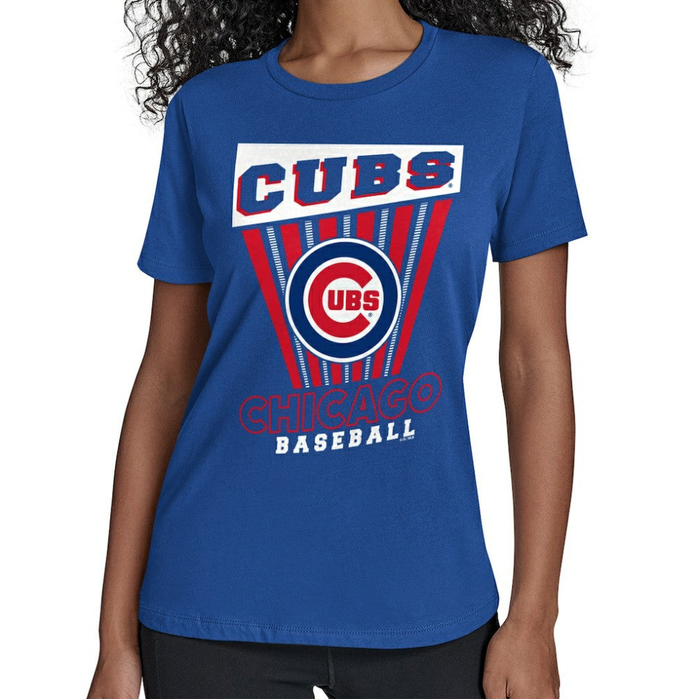 Chicago Cubs Starter Women's Poster Print T-Shirt | MLB Sale