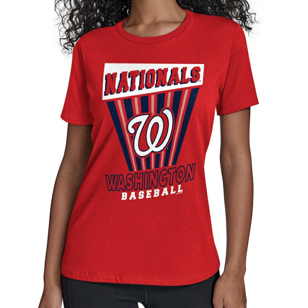 Washington Nationals Starter Women's Poster Print T-Shirt | MLB Outlet
