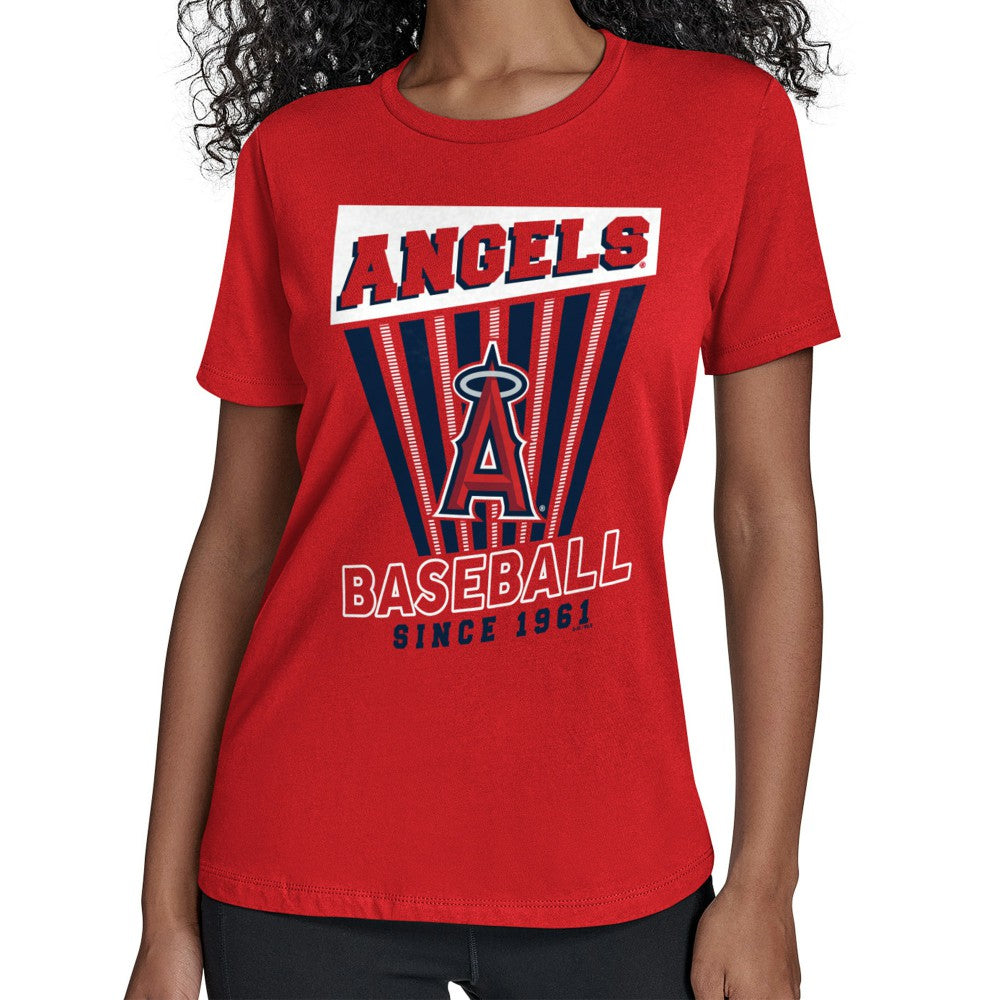 Los Angeles Angels Starter Women's Poster Print T-Shirt | MLB Online