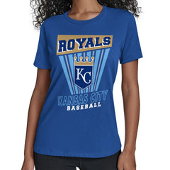 Kansas City Royals Starter Women's Poster Print T-Shirt | MLB Shop