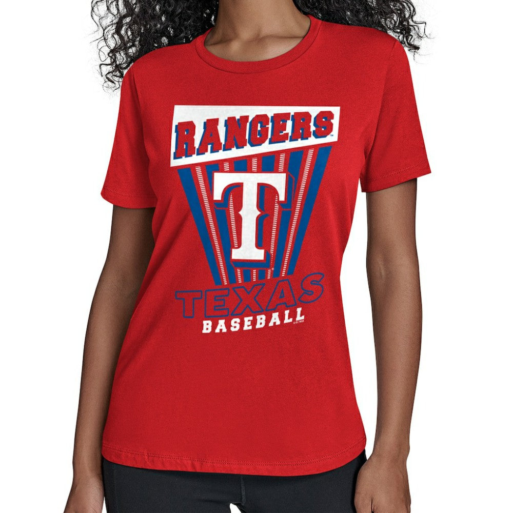 Texas Rangers Starter Women's Poster Print T-Shirt | MLB Sale