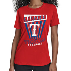 Texas Rangers Starter Women's Poster Print T-Shirt | MLB Sale