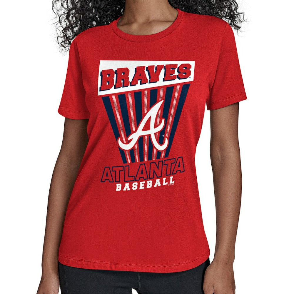 Atlanta Braves Starter Women's Poster Print T-Shirt | MLB New