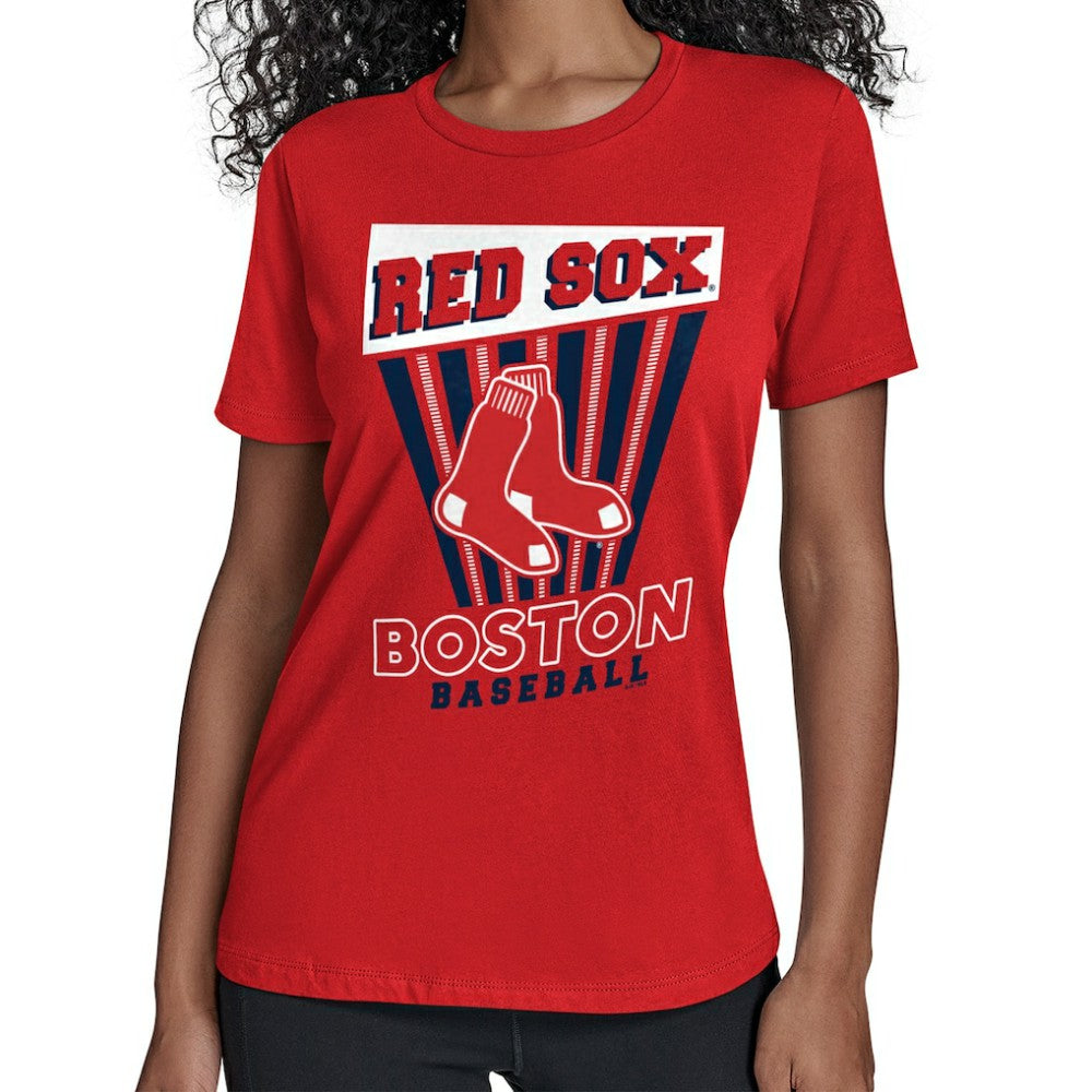 Boston Red Sox Starter Women's Poster Print T-Shirt | MLB Online