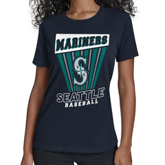 Seattle Mariners Starter Women's Poster Print T-Shirt | MLB On Sale