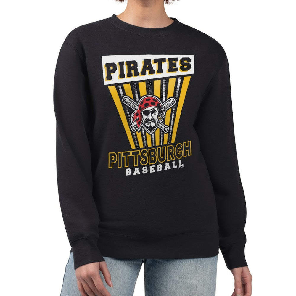 Pittsburgh Pirates Starter Women's Poster Print Pullover Sweatshirt | MLB Near me