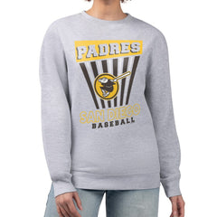 San Diego Padres Starter Women's Poster Print Pullover Sweatshirt | MLB Discount
