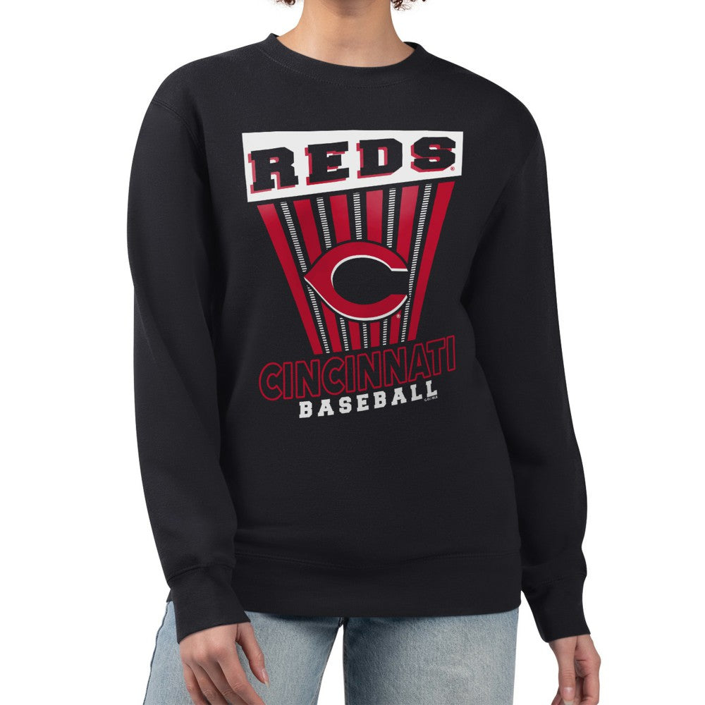Cincinnati Reds Starter Women's Poster Print Pullover Sweatshirt | MLB Near me