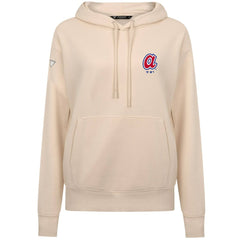 Atlanta Braves Levelwear Women's Cooperstown Collection Adorn Core Logo Pullover Hoodie | MLB Near me